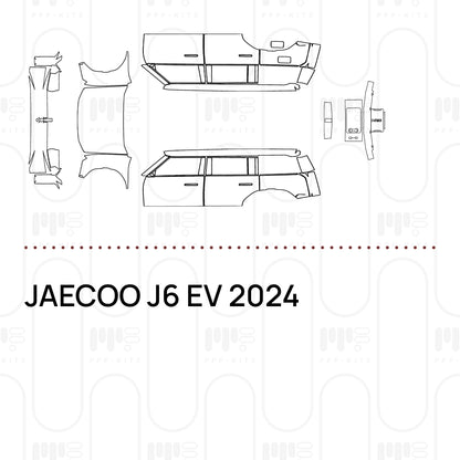 PPF prédécoupé JAECOO J6 EV 2024