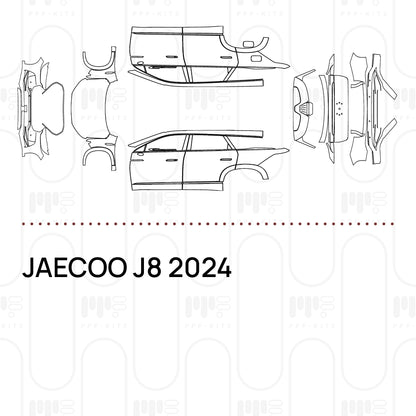 PPF prédécoupé JAECOO J8 2024