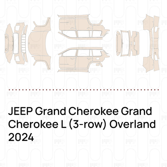 PPF prédécoupé JEEP Grand Cherokee Grand Cherokee L (3-row) Overland 2024