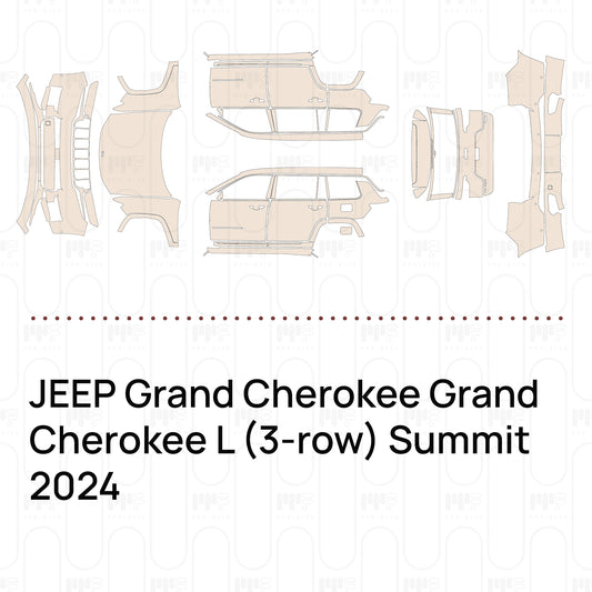 PPF prédécoupé JEEP Grand Cherokee Grand Cherokee L (3-row) Summit 2024