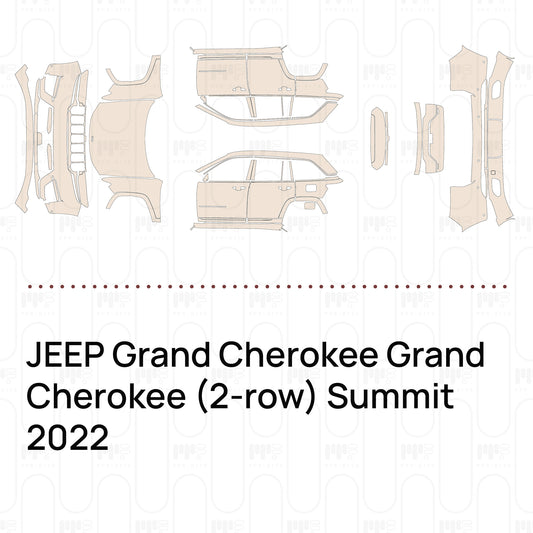 PPF prédécoupé JEEP Grand Cherokee Grand Cherokee (2-row) Summit 2022