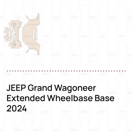 PPF prédécoupé JEEP Grand Wagoneer Extended Wheelbase Base 2024