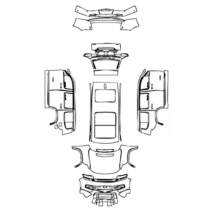 Pre-Cut PPF JEEP Grand Wagoneer Standard Wheelbase Base 2024 - PPF-Kits