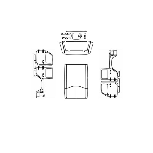Pre-Cut PPF JEEP Wrangler 4 Door Rubicon 392 2025 - PPF-Kits