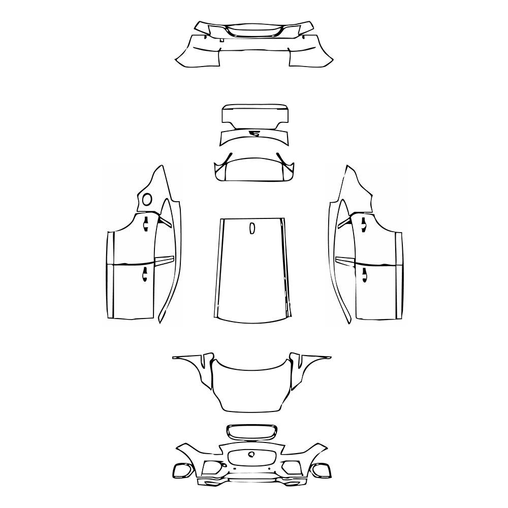 Pre-Cut PPF Jaguar E-Pace R-DYNAMIC SE 2024 - PPF-Kits
