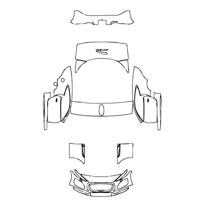 Pre-Cut PPF Jaguar F-Type Base Coupe 2022 - PPF-Kits
