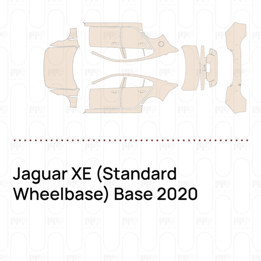 PPF prédécoupé Jaguar XE (Standard Wheelbase) Base 2020