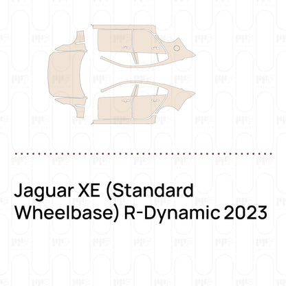 PPF prédécoupé Jaguar XE (Standard Wheelbase) R-Dynamic 2023