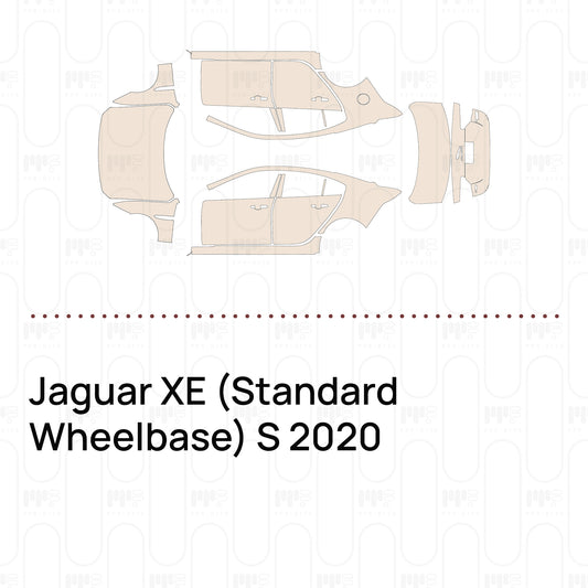 PPF prédécoupé Jaguar XE (Standard Wheelbase) S 2020