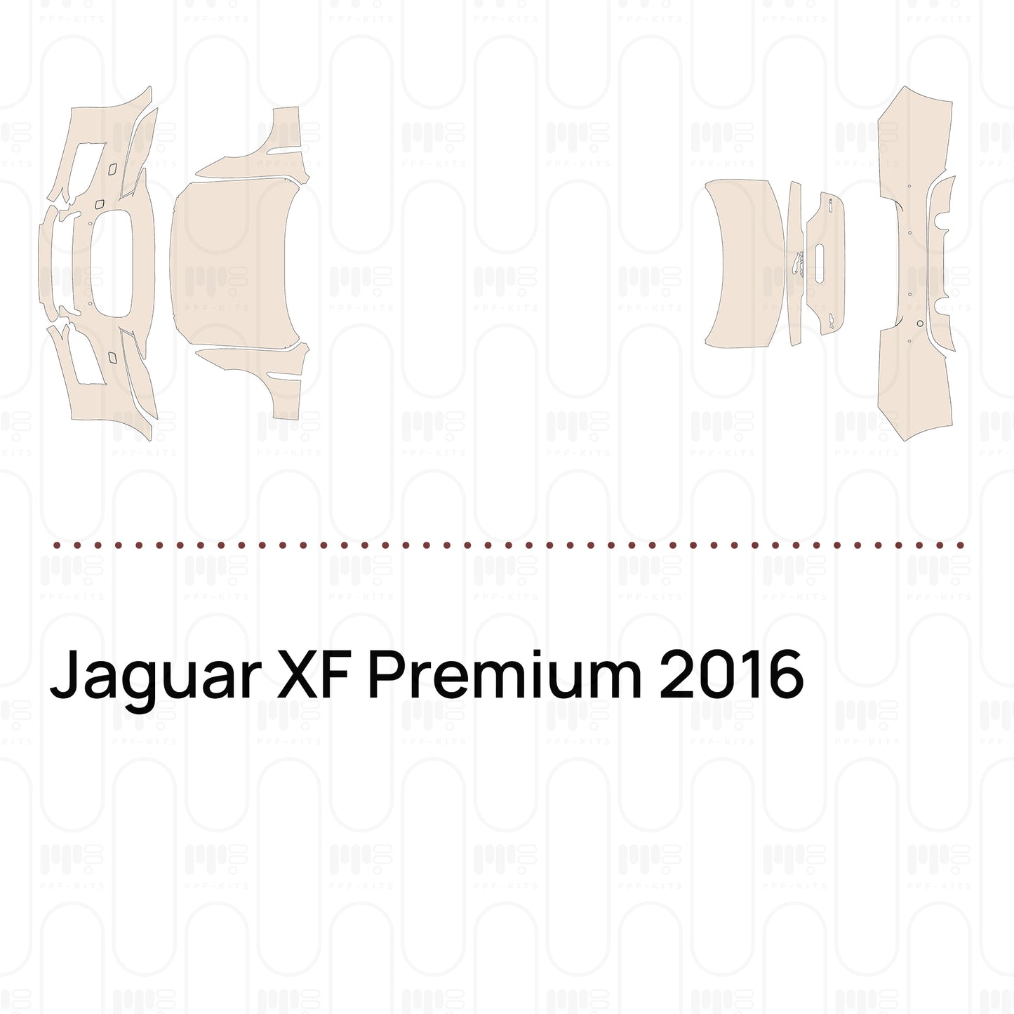 PPF prédécoupé Jaguar XF Premium 2016