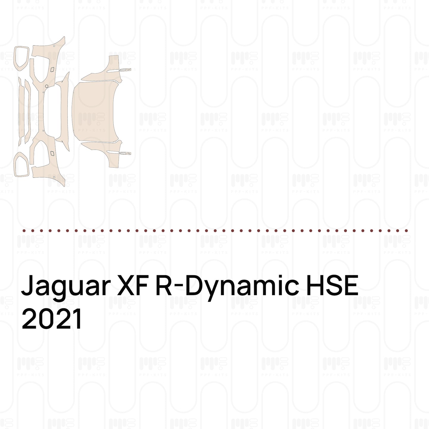 PPF prédécoupé Jaguar XF R-Dynamic HSE 2021