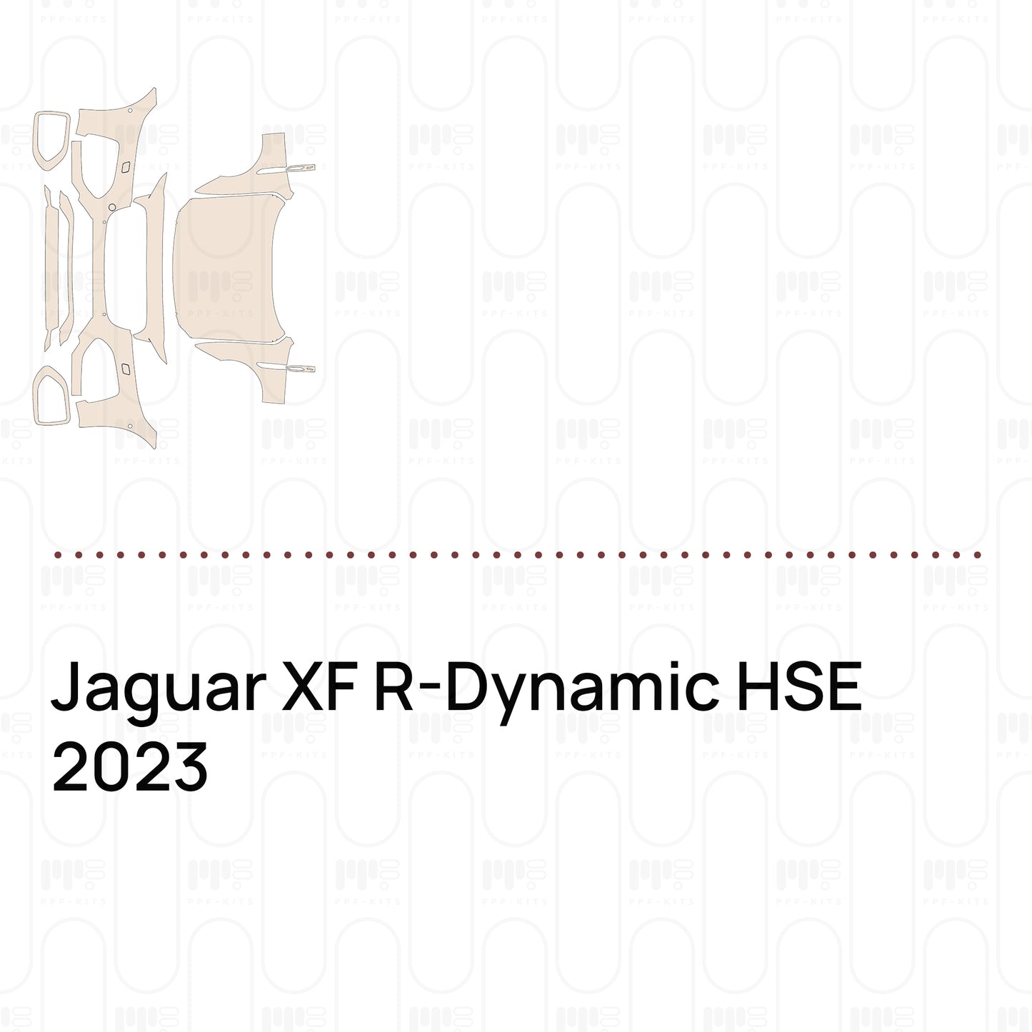 PPF prédécoupé Jaguar XF R-Dynamic HSE 2023