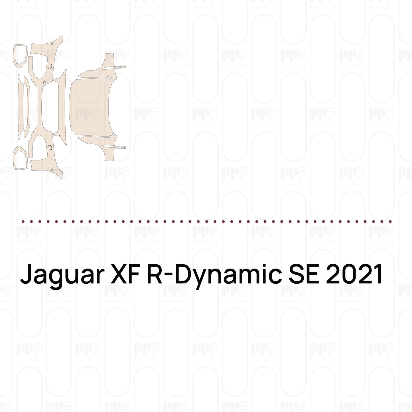 PPF prédécoupé Jaguar XF R-Dynamic SE 2021