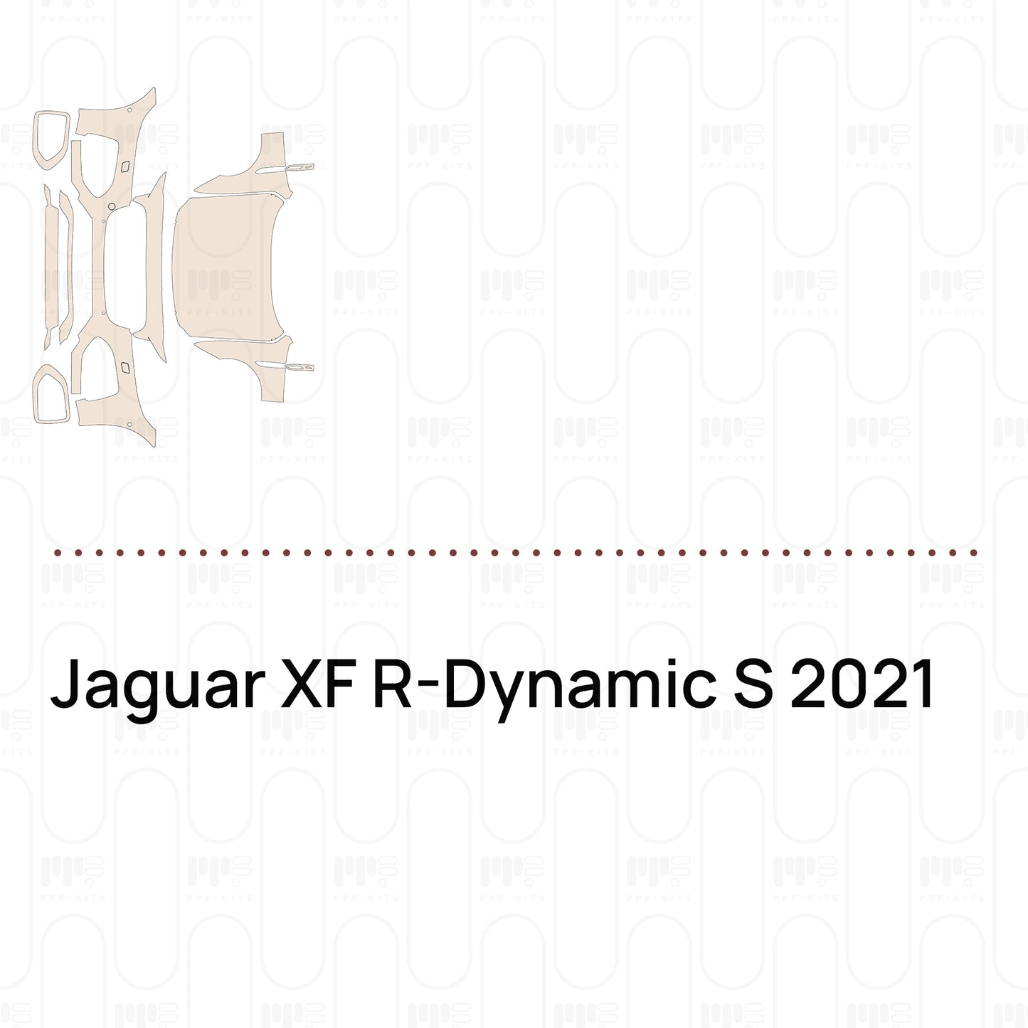 PPF prédécoupé Jaguar XF R-Dynamic S 2021
