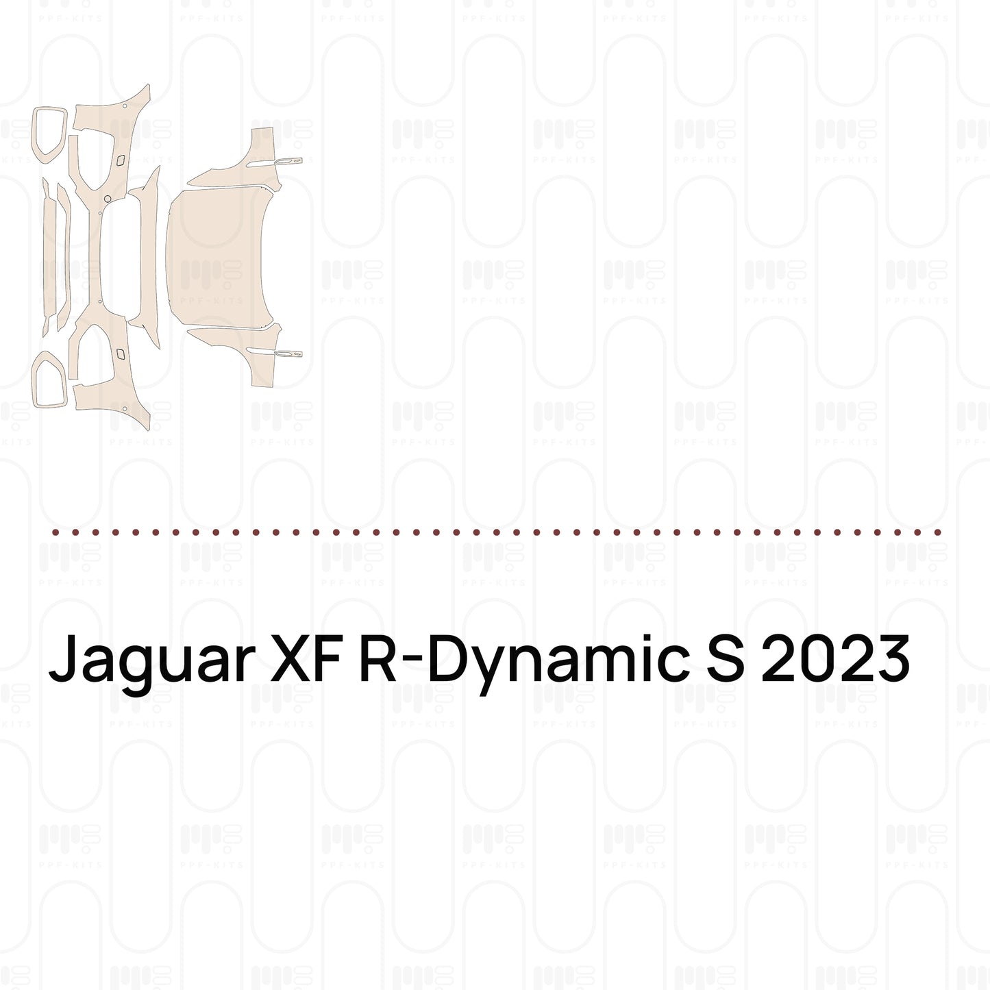 PPF prédécoupé Jaguar XF R-Dynamic S 2023