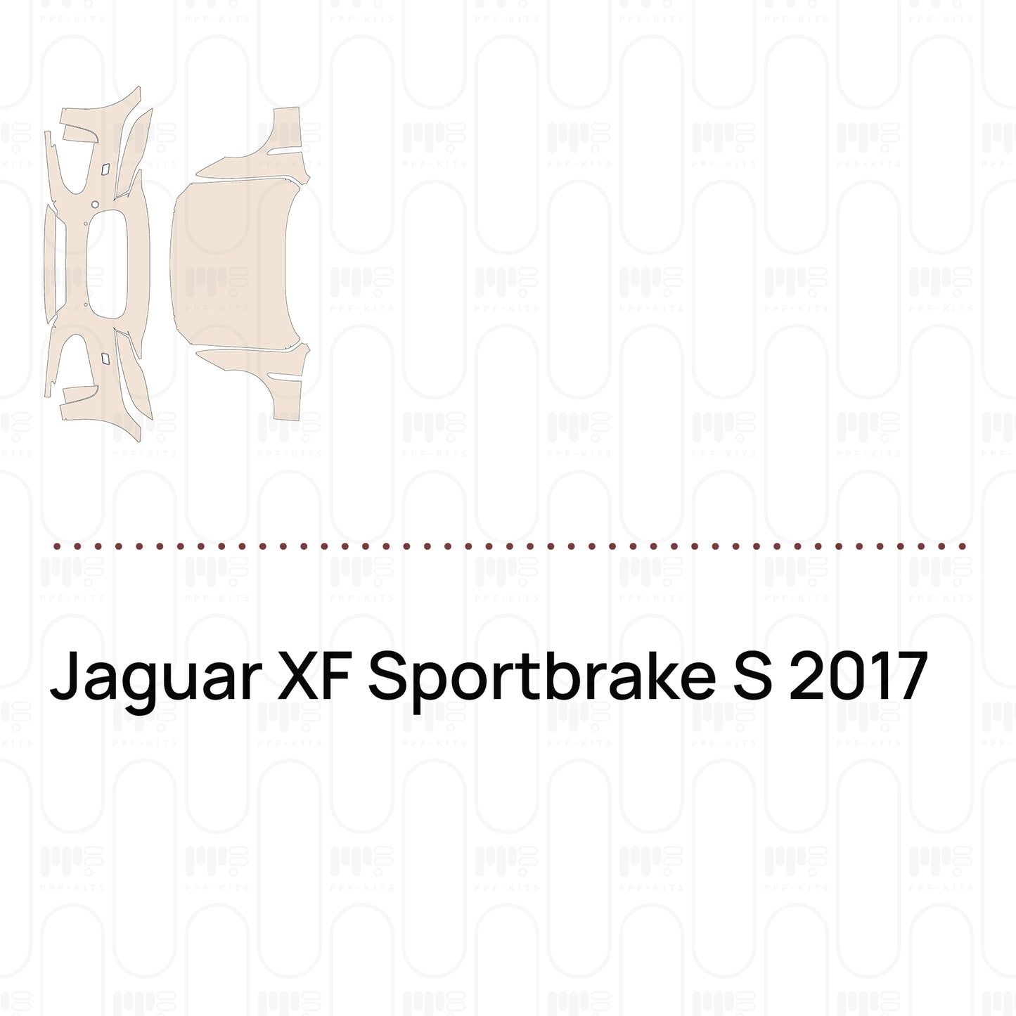 PPF prédécoupé Jaguar XF Sportbrake S 2017