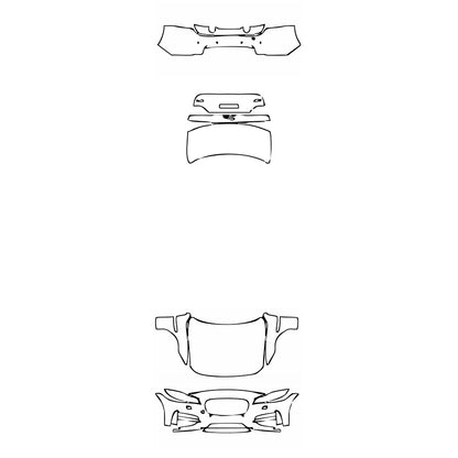 Pre-Cut PPF Jaguar XF XF R-Sport 2017 - PPF-Kits