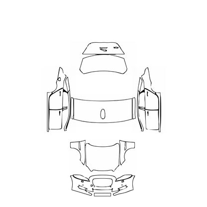 Pre-Cut PPF Jaguar XJ XJL Base 2014 - PPF-Kits