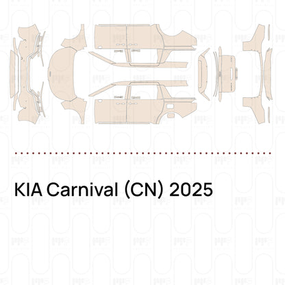 PPF prédécoupé KIA Carnival (CN) 2025