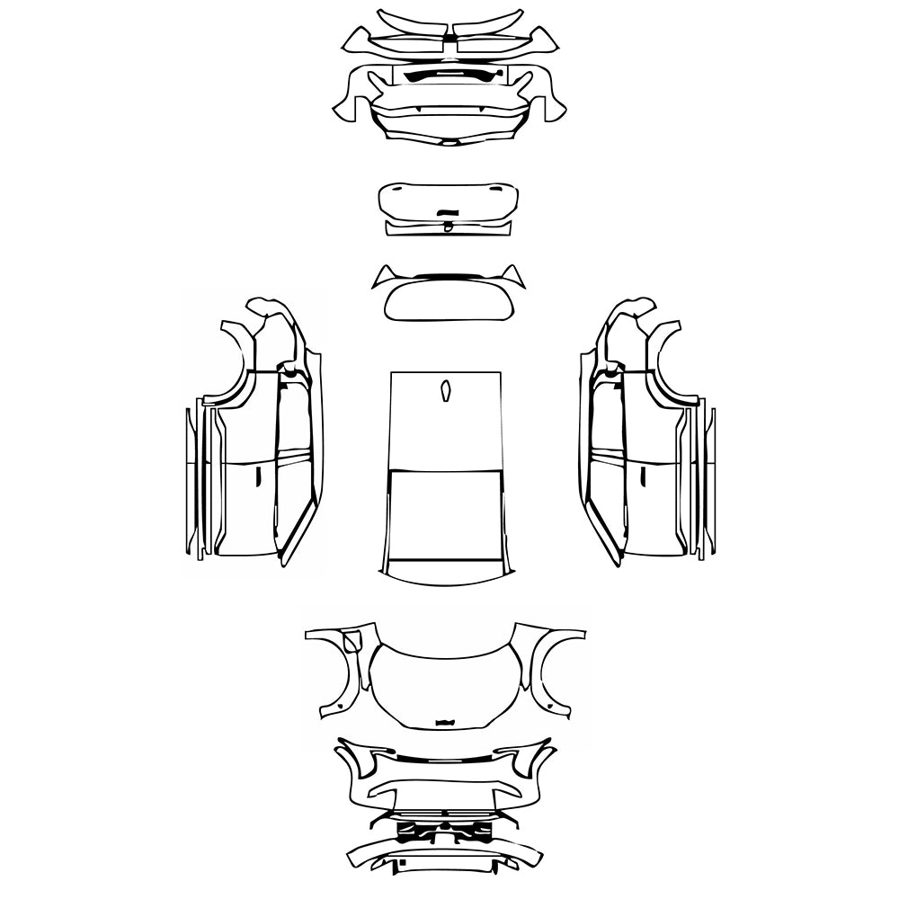 PPF prédécoupé KIA EV3 GT-Line 2025