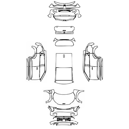 PPF prédécoupé KIA EV3 GT-Line 2025