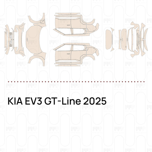 PPF prédécoupé KIA EV3 GT-Line 2025