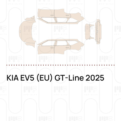 PPF prédécoupé KIA EV5 (EU) GT-Line 2025