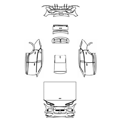 Pre-Cut PPF KIA EV6 GT 2023 - PPF-Kits