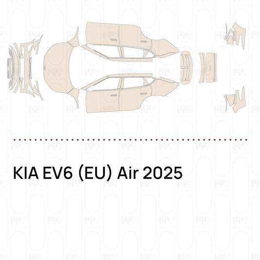 PPF prédécoupé KIA EV6 (EU) Air 2025