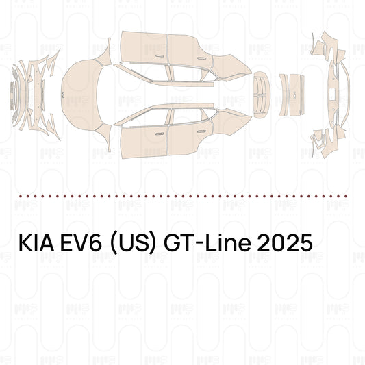 PPF prédécoupé KIA EV6 (US) GT-Line 2025