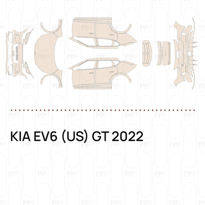 PPF prédécoupé KIA EV6 (US) GT 2022