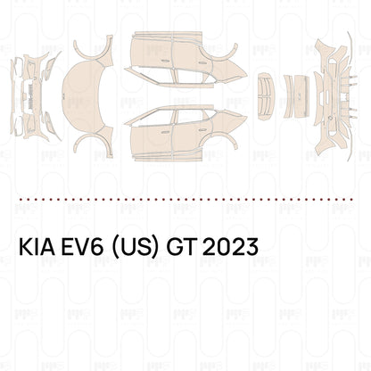 PPF prédécoupé KIA EV6 (US) GT 2023