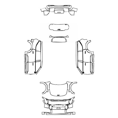 Pre-Cut PPF KIA EV9 GT-Line 2025 - PPF-Kits