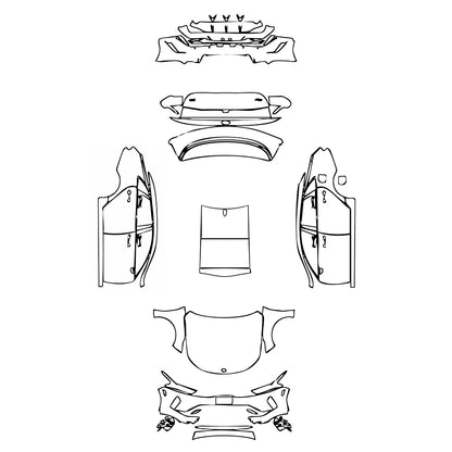 Pre-Cut PPF KIA K5 (US) EX 2021 - PPF-Kits
