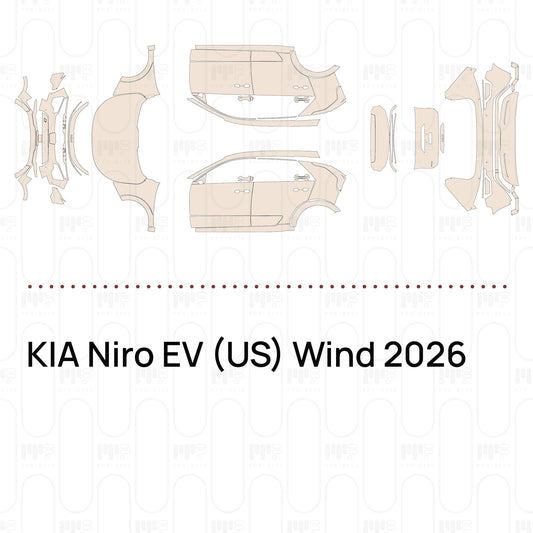 PPF prédécoupé KIA Niro EV (US) Wind 2026