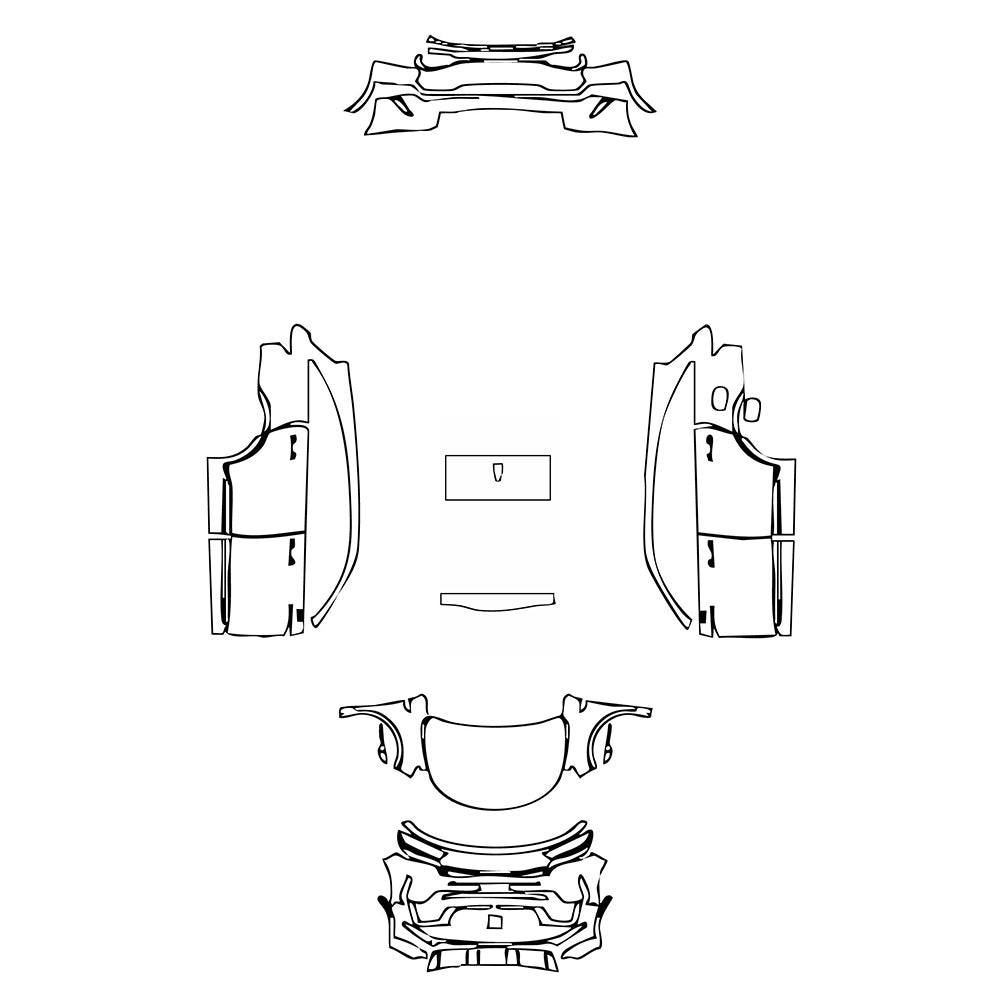 Pre-Cut PPF KIA Sorento EX 2021 - PPF-Kits