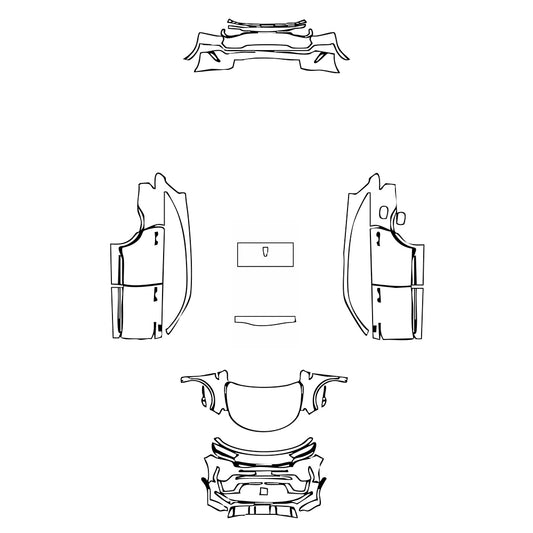 Pre-Cut PPF KIA Sorento S 2023 - PPF-Kits