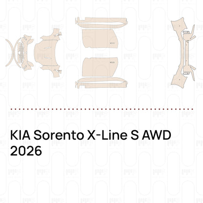 PPF prédécoupé KIA Sorento X-Line S AWD 2026