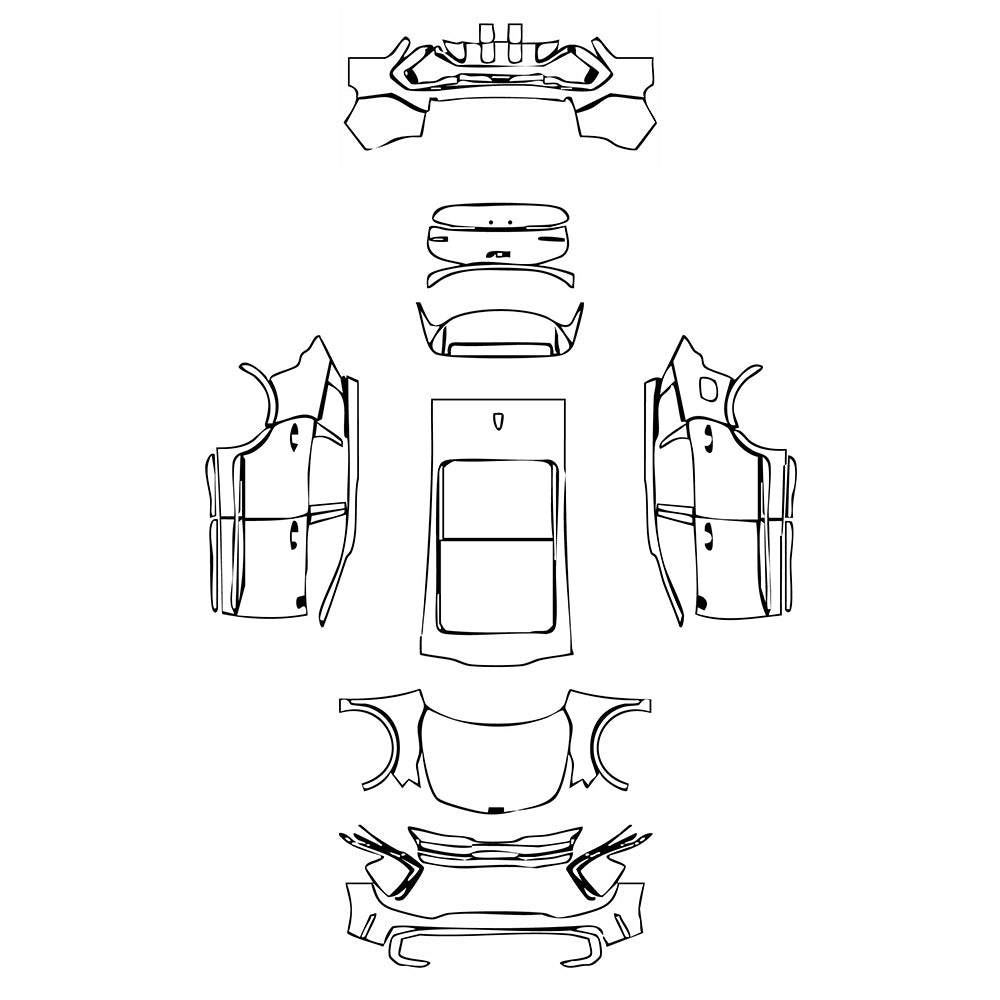 Pre-Cut PPF KIA Sportage (CN) 2024 - PPF-Kits