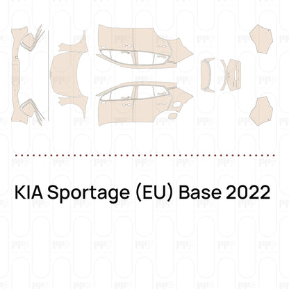 PPF prédécoupé KIA Sportage (EU) Base 2022