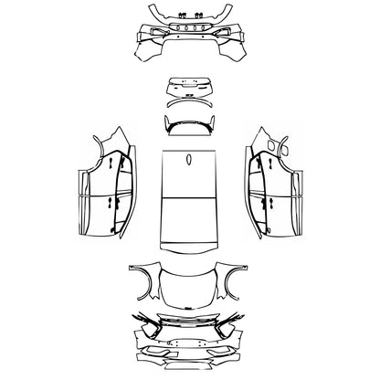Pre-Cut PPF KIA Sportage (EU) GT-Line 2023 - PPF-Kits