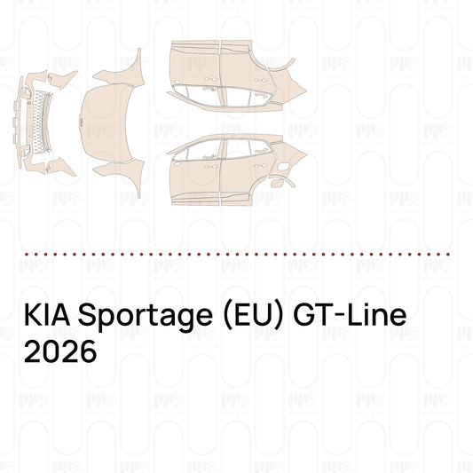 PPF prédécoupé KIA Sportage (EU) GT-Line 2026