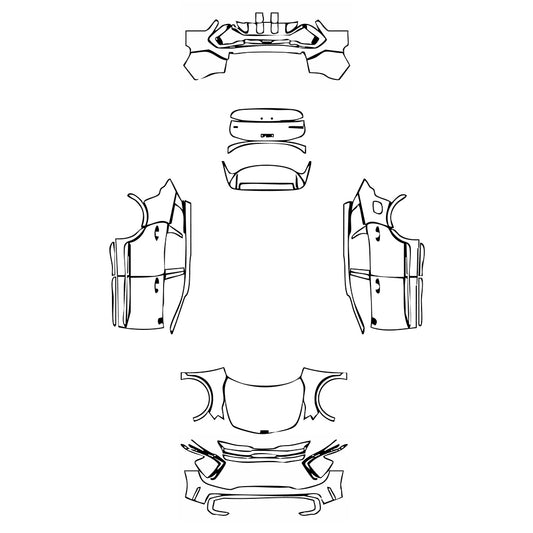 Pre-Cut PPF KIA Sportage (US) X-Pro 2024 - PPF-Kits
