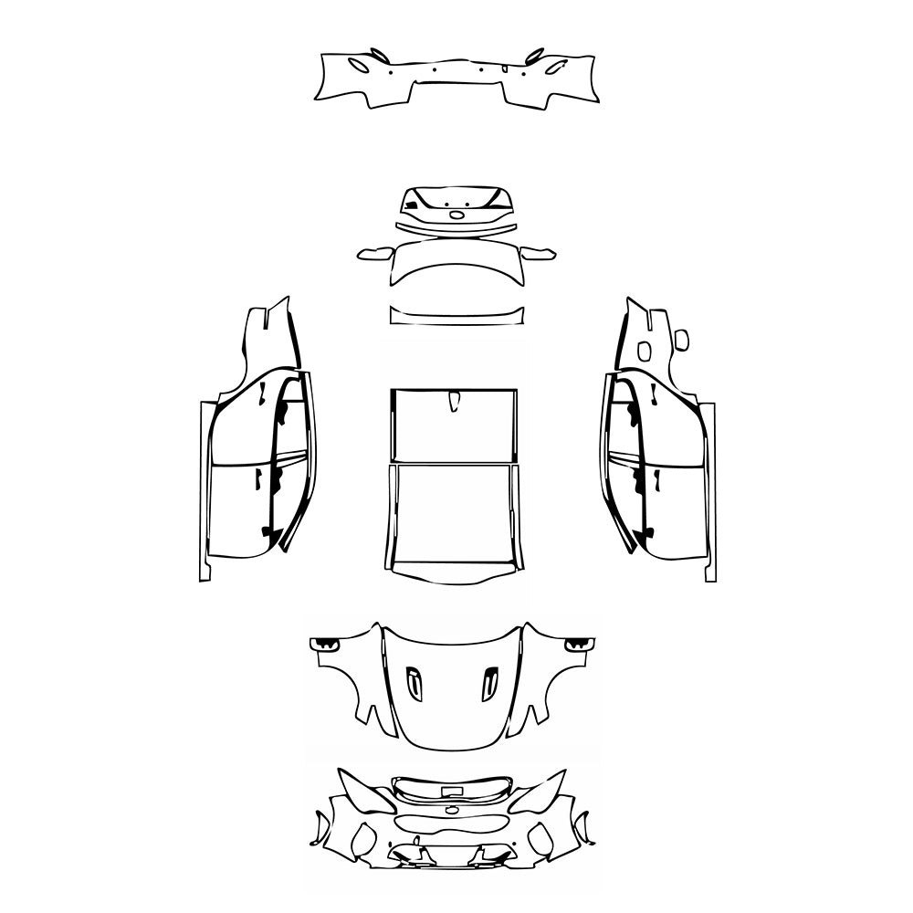 Pre-Cut PPF KIA Stinger GT 2018 - PPF-Kits