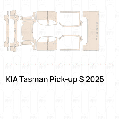 PPF prédécoupé KIA Tasman Pick-up S 2025