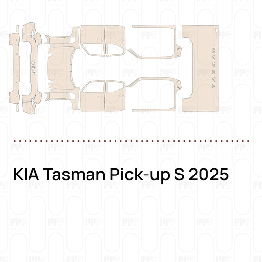 PPF prédécoupé KIA Tasman Pick-up S 2025