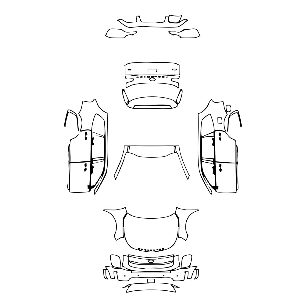 Pre-Cut PPF KIA Telluride EX 2020 - PPF-Kits