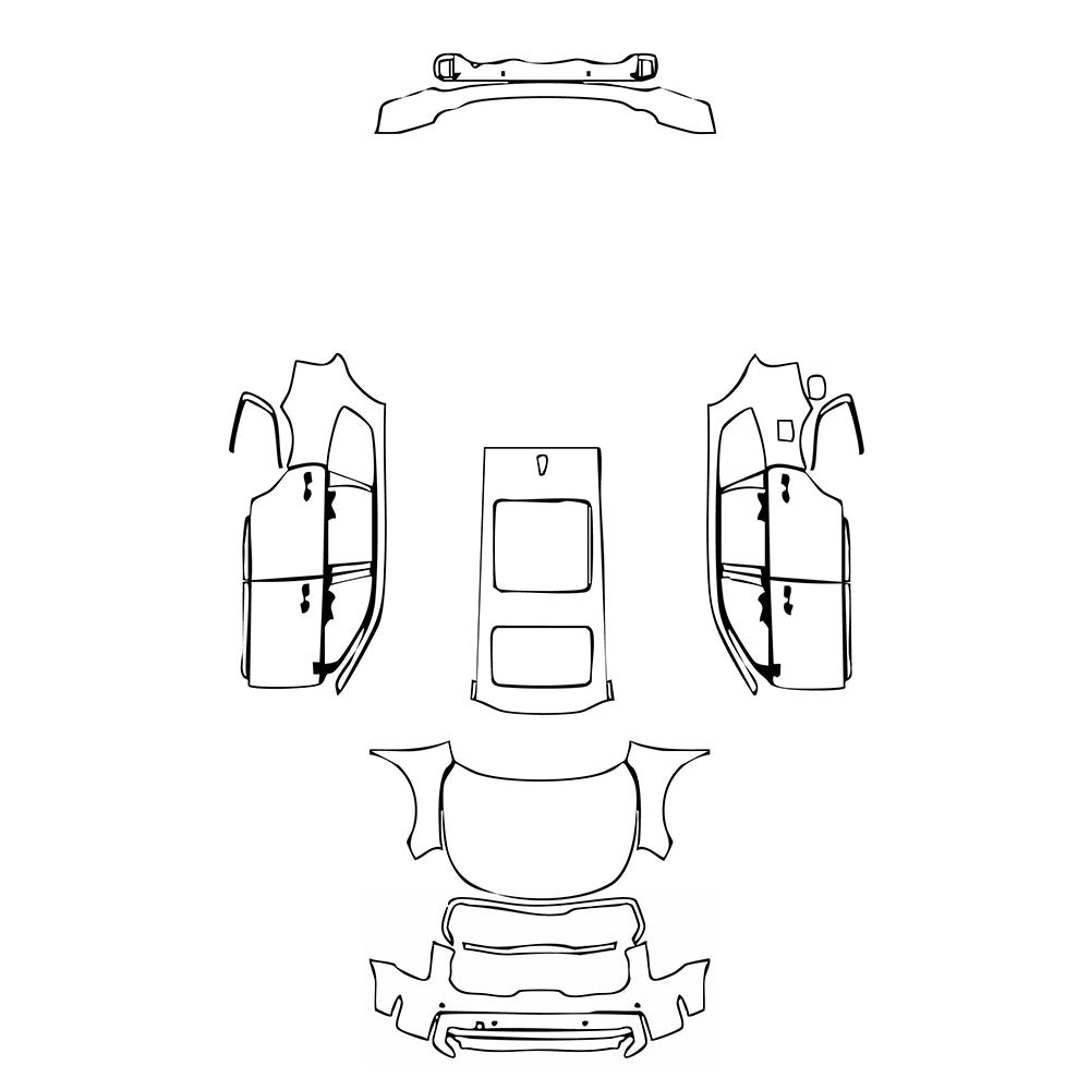 Pre-Cut PPF KIA Telluride SX 2024 - PPF-Kits