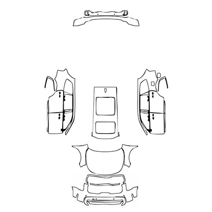 Pre-Cut PPF KIA Telluride SX Prestige 2024 - PPF-Kits