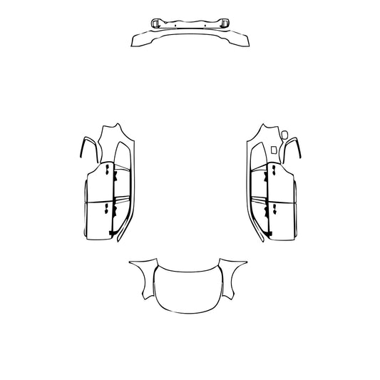 Pre-Cut PPF KIA Telluride SX Prestige X-Line 2024 - PPF-Kits